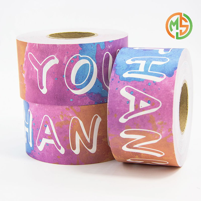 Environmentally Sealing Packing Shipping Water Activited Tape