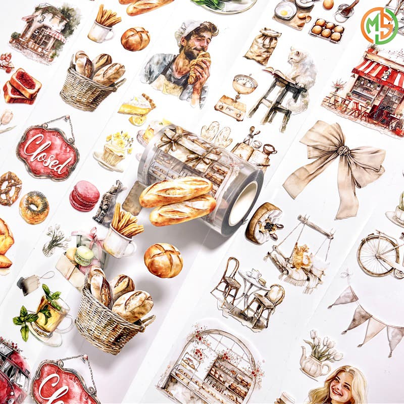 Food Series Clear Pet Tape